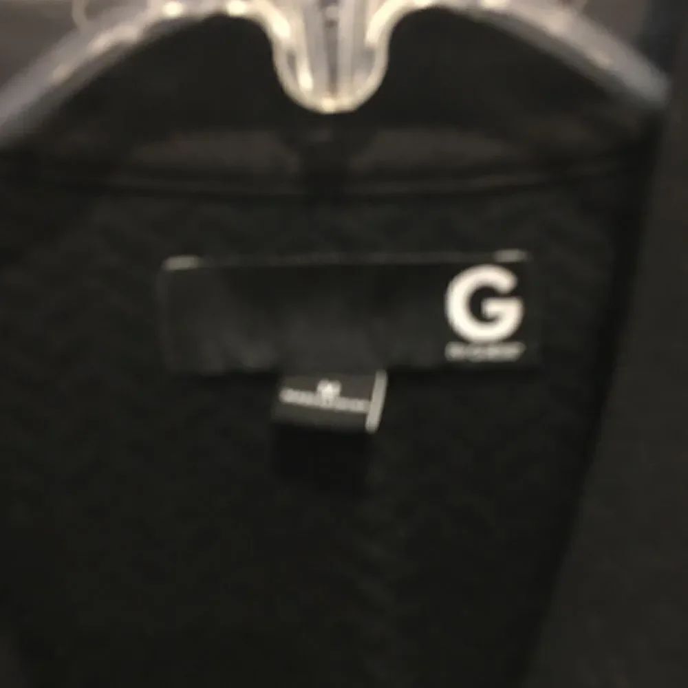 Guess medium black zip up jacket coat - Picture 5 of 5